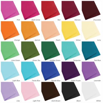 [MINI PACK] COLORED TISSUE WRAP (6 Sheets) - BOX2PAC - Malaysia Online ...