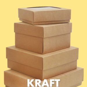 BOXES - KRAFT