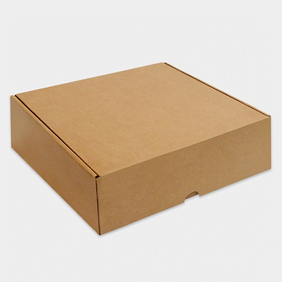 [395mm] KRAFT DIE CUT SQUARE 10PCS BOX2PAC Malaysia Online Box