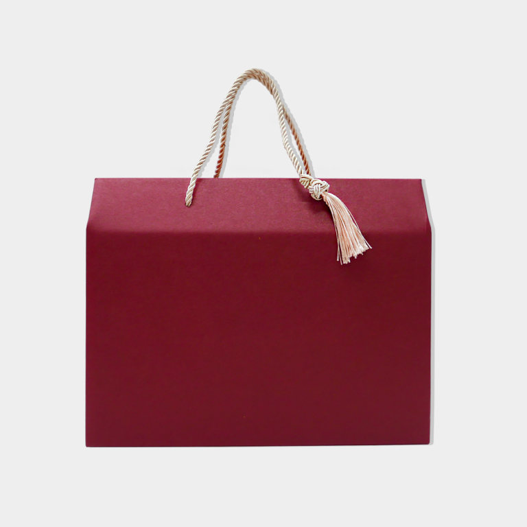 [ G4 RED ] KRAFT HAMPER BOX WITH STRING 10PCS BOX2PAC Malaysia