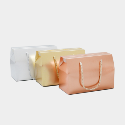 [ METALLIC ] GOLD / SILVER / ROSE GOLD STRING CARRY BOX - 10PCS ...