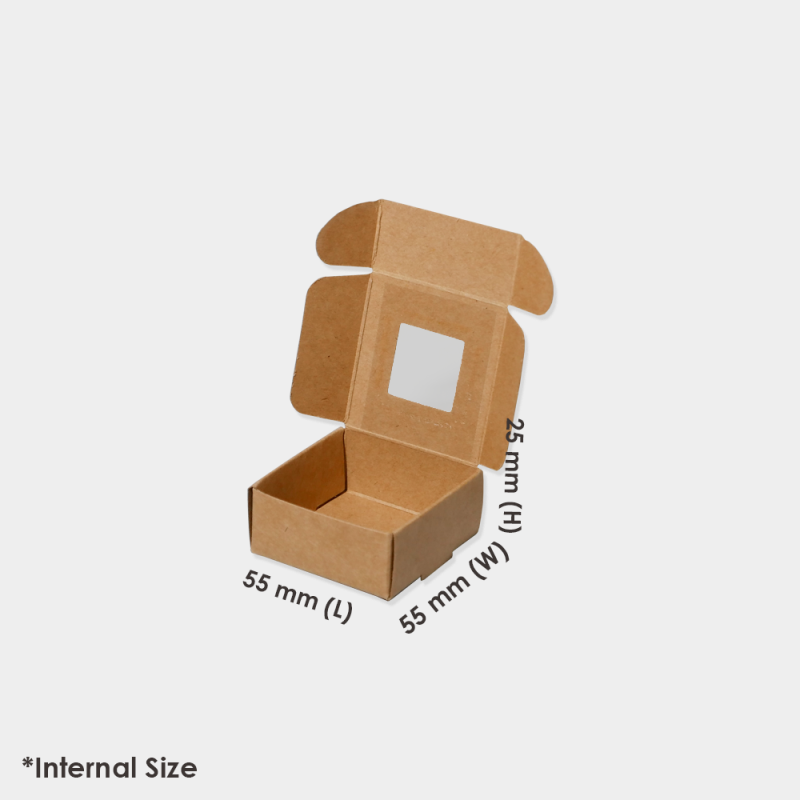 [ G3 ] WINDOW SQUARE DC SMALL - 25PCS - BOX2PAC - Malaysia Online Box Store