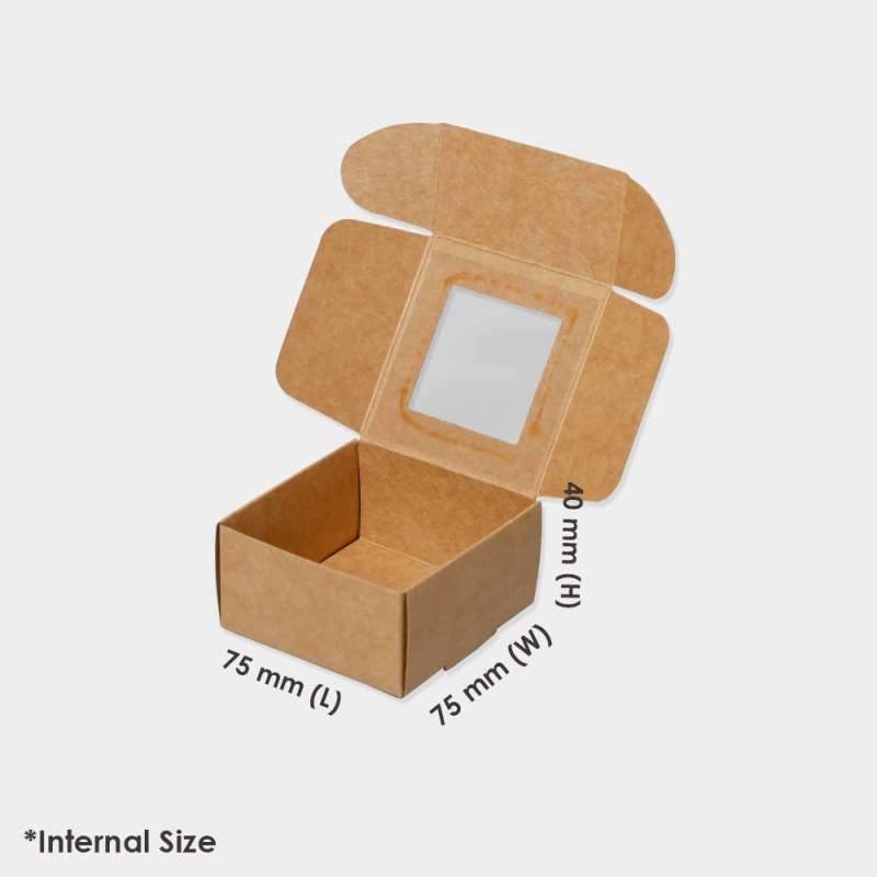 [ G3 ] WINDOW SQUARE DC SMALL - 25PCS - BOX2PAC - Malaysia Online Box Store