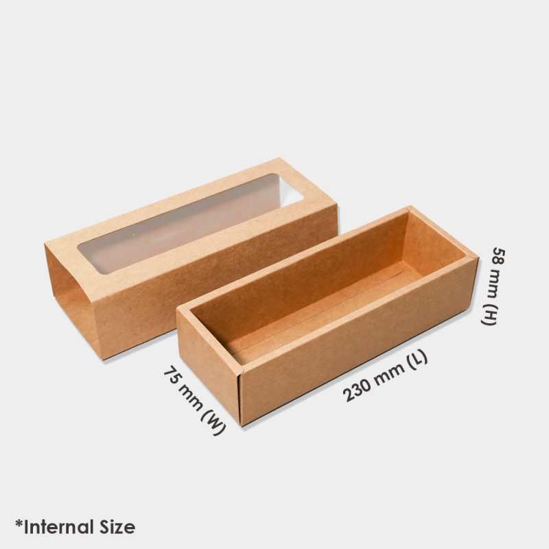 [ G3 ] WINDOW LONG SLIDING GIFT BOX - 25PCS - BOX2PAC - Malaysia Online ...