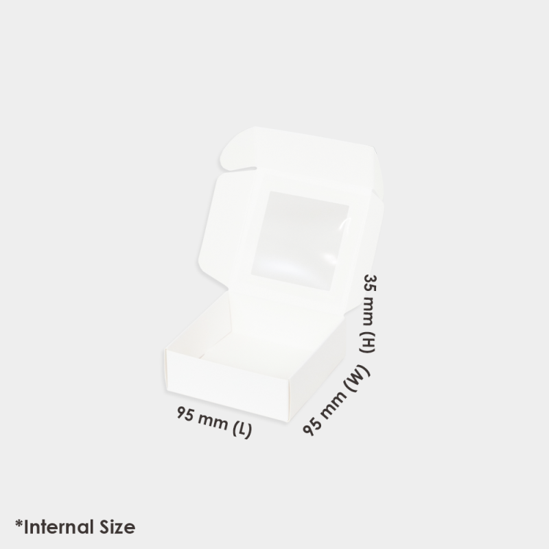 [ G3 ] WINDOW WHITE SQUARE DC SMALL - 25PCS - BOX2PAC - Malaysia Online ...