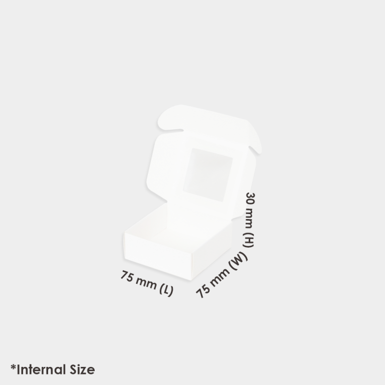 [ G3 ] WINDOW WHITE SQUARE DC SMALL - 25PCS - BOX2PAC - Malaysia Online ...